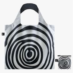 LOQI Zložljiva vrečka Louise Bourgeois, Spirals Black, Recycled