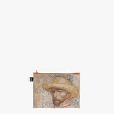 LOQI Set 3 žepkov z zadrgo Zip Pockets Vincent van Gogh, Sunflowers, Self-Portrait, Recycled