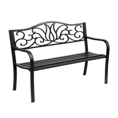Aga Kovinska vrtna klop MR2045 127x60x89 cm