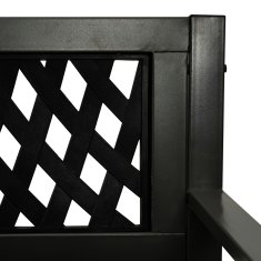 Aga Kovinska vrtna klop MR2046 127x60x89 cm