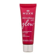 Nuxe Merveillance Lift Glow Firming Radiance Cream učvrstitvena in osvetljevalna dnevna krema za obraz 50 ml za ženske