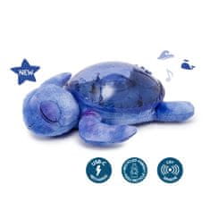 Cloud B Cloud b Tranquil Turtle - Nočna lučka z melodijo, Turtle, vijolična, 0m+