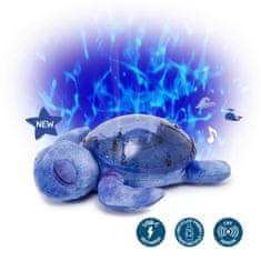 Cloud B Cloud b Tranquil Turtle - Nočna lučka z melodijo, Turtle, vijolična, 0m+