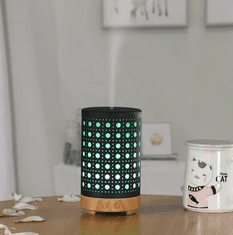 BOT Smart aroma difuzor SDM2 motiv krogov - črn 100 ml
