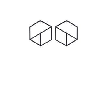 Wallity Kovinska stenska kljuka