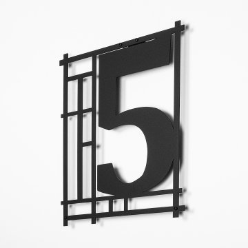 Wallity Dekorativni kovinski stenski pripomoček