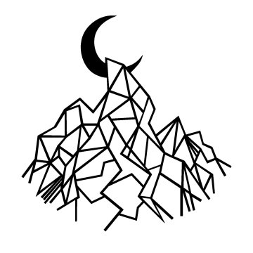 Wallity Dekorativni kovinski stenski pripomoček