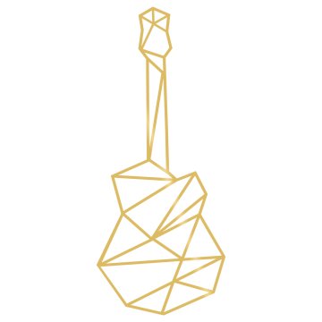 Wallity Dekorativni kovinski stenski pripomoček