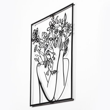 Wallity Dekorativni kovinski stenski pripomoček