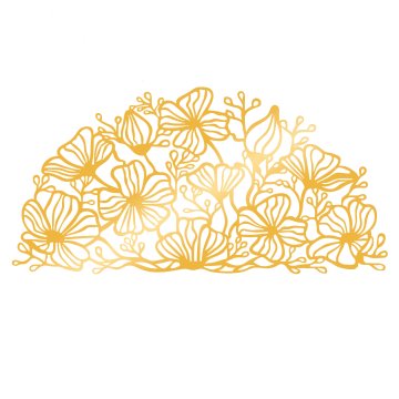 Wallity Dekorativni kovinski stenski pripomoček