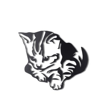 Wallity Dekorativni kovinski stenski pripomoček