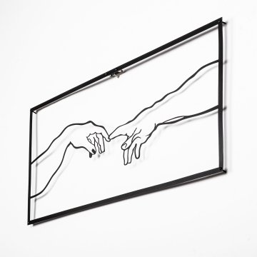 Wallity Dekorativni kovinski stenski pripomoček