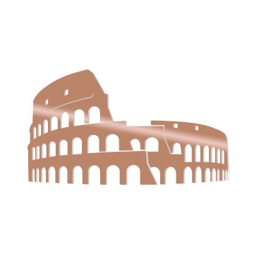 Wallity Dekorativni kovinski stenski pripomoček