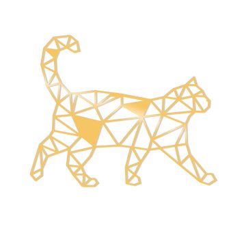 Wallity Dekorativni kovinski stenski pripomoček