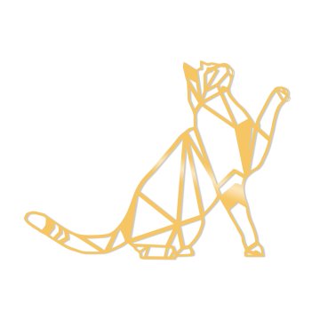 Wallity Dekorativni kovinski stenski pripomoček