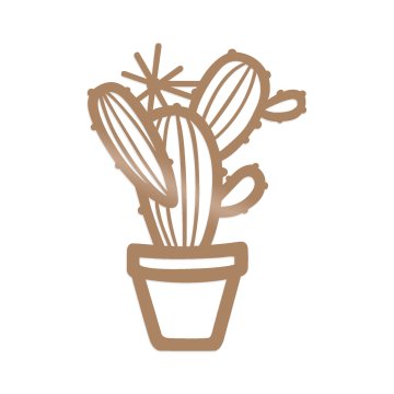 Wallity Dekorativni kovinski stenski pripomoček