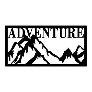 Wallity Dekorativni kovinski stenski pripomoček