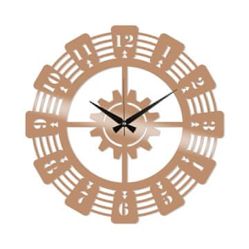 Wallity Dekorativna kovinska stenska ura