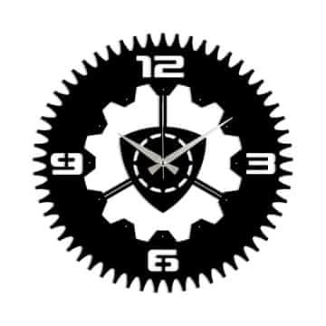 Wallity Dekorativna kovinska stenska ura