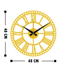 Wallity Dekorativna kovinska stenska ura