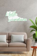 Wallity Dekorativna plastična razsvetljava Led, Hello Sunshine - zelena
