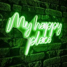 Wallity Dekorativna plastična razsvetljava Led, My Happy Place - Zelena