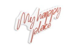 Wallity Dekorativna plastična razsvetljava Led, My Happy Place - rdeča