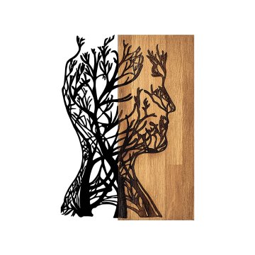 Wallity Dekorativni leseni stenski pripomoček