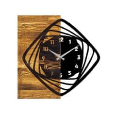 Wallity Dekorativna lesena stenska ura