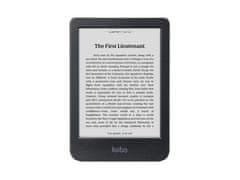 Kobo Clara BW e-bralnik, na dotik, WiFi, 16GB, črna (N365-KU-BK-K-EP)