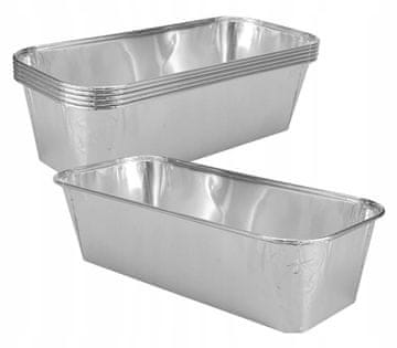 shumee Komplet 5 aluminijastih pekačev s prostornino 1000 ml