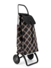 Rolser Zložljiv nakupovalni voziček I-Max Chiara (43 litrov), črn