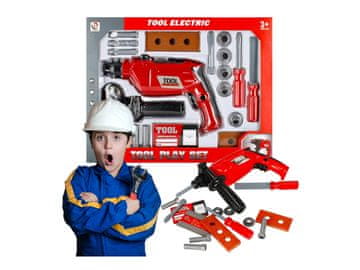 Mega Creative Igrače orodja, vrtalnik za otroke 3+ MEGA CREATIVE