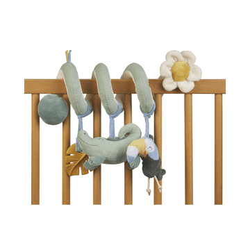 Saro Baby Večnamenska spirala Jungle Party Hunter Mint