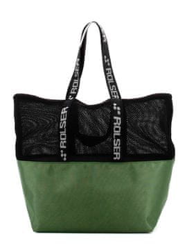 Rolser Nakupovalna torba Urban MF Bag (30 litrov), zelena
