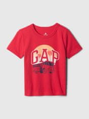 Gap Otroška majica z logotipom 4YRS