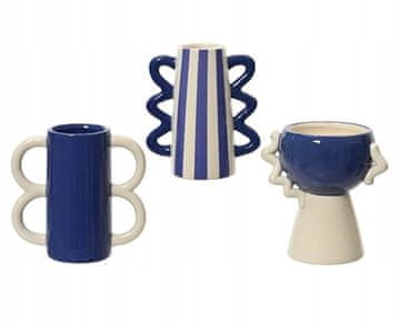 shumee Modra okrasna prevleka za cvet z ušesi 11x15,5 cm