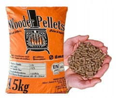 shumee Certificirani učinkoviti lesni peleti 15 kg 6 mm