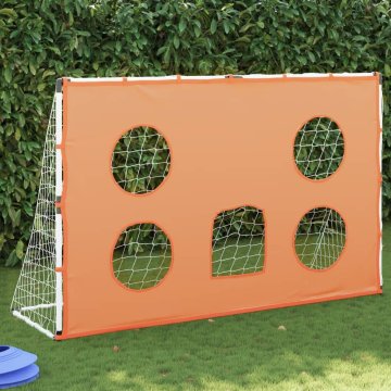shumee Otroški nogometni gol s ponjavo in žogo 182x62x118 cm