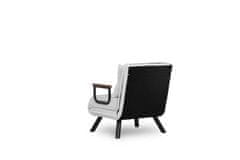 Atelier Del Sofa 1-sedežna raztegljiva sedežna garnitura, Sando Single - Teddy Fabric - Cream