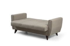 Atelier Del Sofa Raztegljiv kavč z dvema sedežema, Zaden - bež