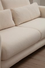 Atelier Del Sofa 3-sedežni kavč, Lily Cream - 3