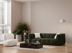 Atelier Del Sofa 3-sedežna zofa, Cady - zelena
