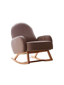 Atelier Del Sofa Krilni stol, Yoko - rjava barva