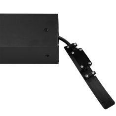 LUMILED Vrtna svetilka E27 zunanji stebriček TAXUS 2 črna 60cm z grlom 230V