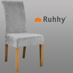 Ruhhy Prevleka za stol - sivi samet 22979