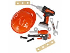 Mega Creative Set plastičnih orodij + čelada za otroke 3+ MEGA CREATIVE 