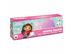 DreamWorks Mačja hiša Gabi Plakatne barve 12 barv 20 ml 