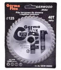 Germa Flex Rezalni disk za les 125x22,2 mm 40t karbidna trdina