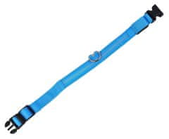 slomart AG232A Svetleča vodila ovratnik 32-37cm modra
